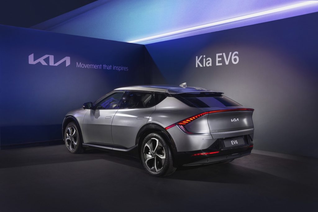 В России начнутся продажи электромобиля Kia EV6