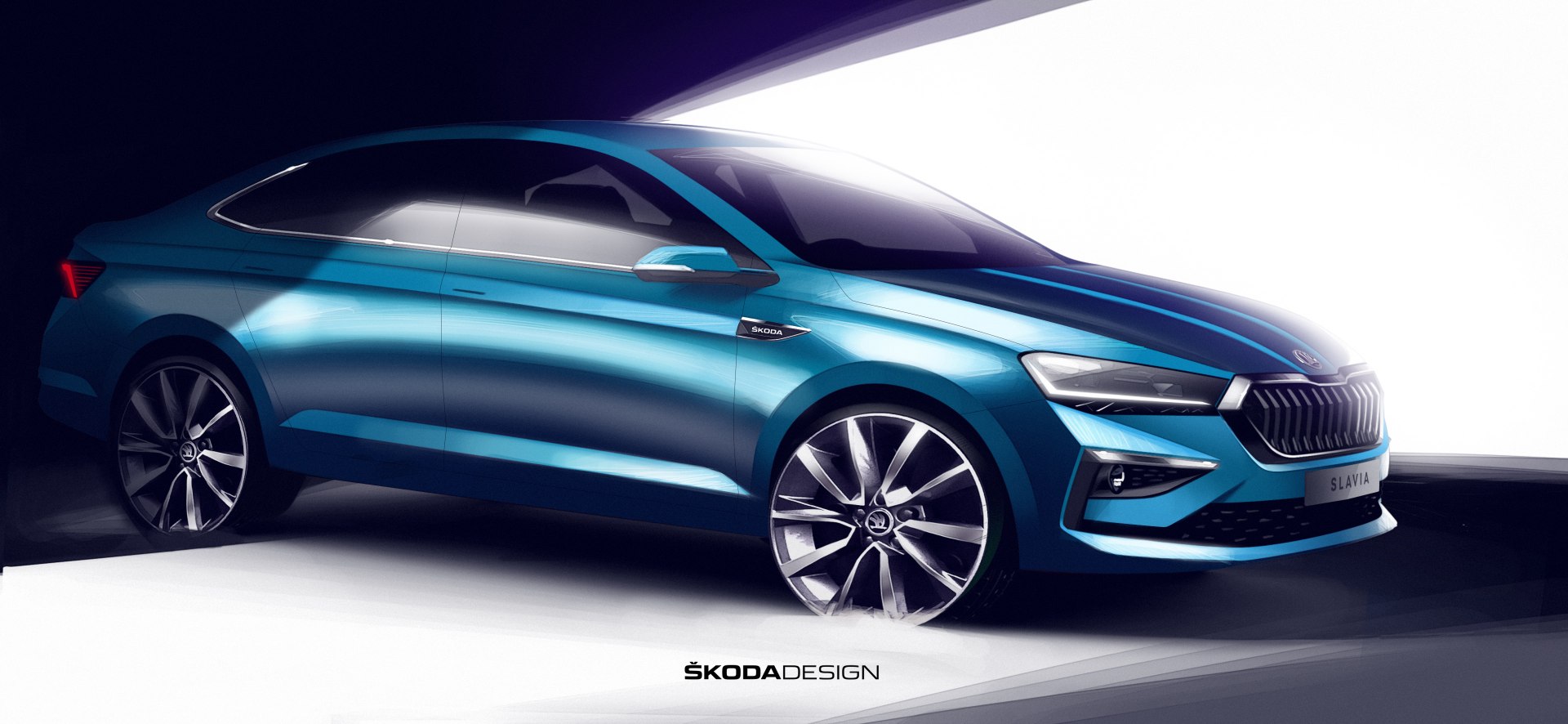 Официальная премьера новой Skoda Slavia состоится до конца ноября 2021 года  - Электронный журнал Авто3н